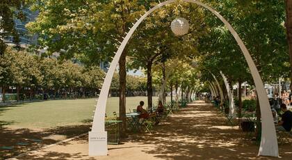 El vecindario de Oak Cliff cuenta con espacios verdes para disfrutar