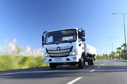 El vehículo comercial liviano Foton Aumark