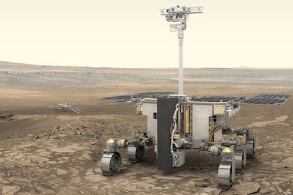 El rover de ExoMars que viajará al Planeta Rojo