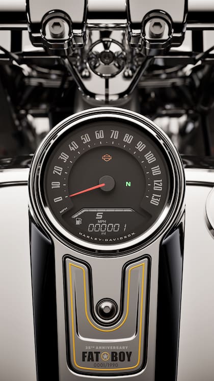 El velocímetro analógico fue un detalle que desde la marca quisieron mantener