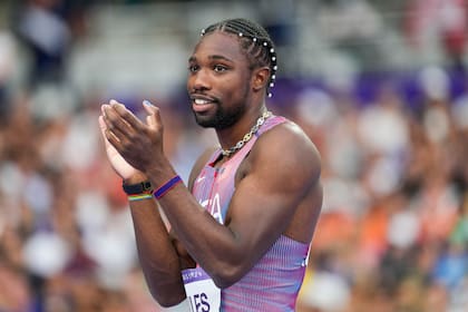El velocista estadounidense Noah Lyles es otra de las grandes figuras del Mundial de Atletismo