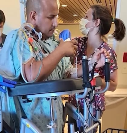 El venezolano recibió un trasplante hace cuatro años