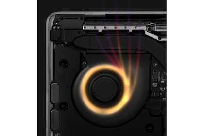 Apple destaca la presencia de un ventilador en la MacBook Pro de 13,3 pulgadas que enfría el chip M1