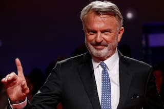 El real "Mundo Jurásico" de Sam Neill: una granja de ovejas, gallinas y cerdos