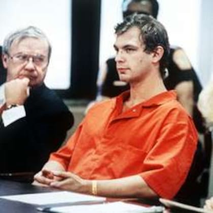 El verdadero Jeffrey Dahmer durante su juicio