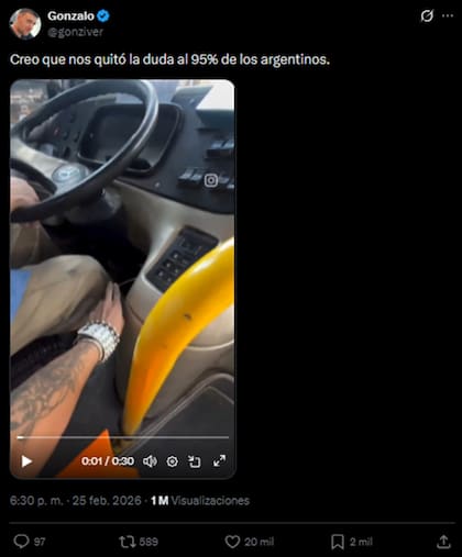 El verdadero viral ocurrió cuando el video llegó a X