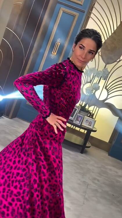 El vestido animal print de Juana Viale que despertó suspiros en las redes sociales