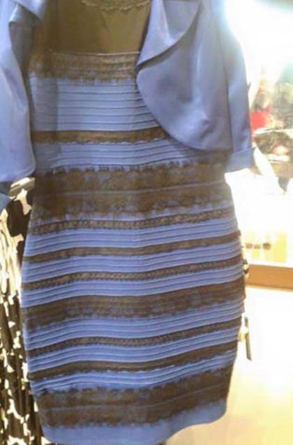 El vestido: ¿Blanco y dorado o negro y azul?