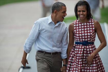 El vestido de Asos que eligió Michelle Obama costaba 63 euros