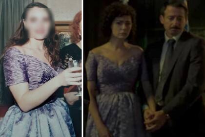 El vestido de la polémica. Una mujer asegura que un vestido que aparece en la serie El reino es robado