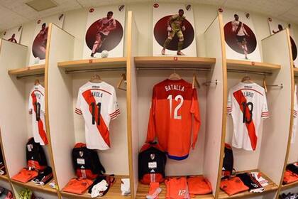 El vestuario de River