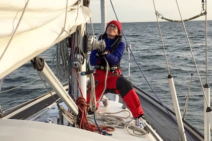 El viaje a bordo del velero “Fanky” duró seis meses