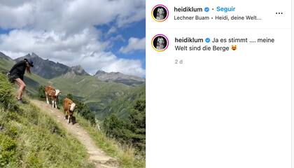 El viaje alrededor de la naturaleza de Heidi Klum y su esposo