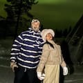 María Becerra y J Rei viajaron a Finlandia y en su primer día cazaron las auroras boreales más lindas