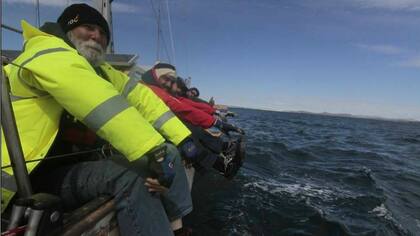 El viaje de Malvinas a Puerto Deseado se hizo sin certezas de cómo estaba el barco