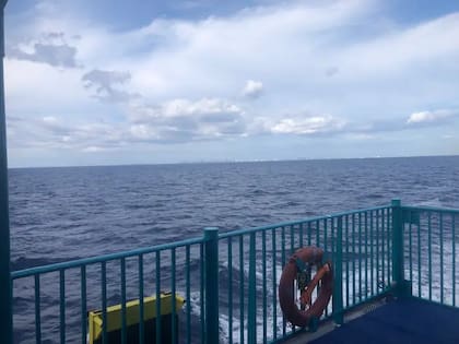 El viaje de una joven desde Florida hasta Las Bahamas