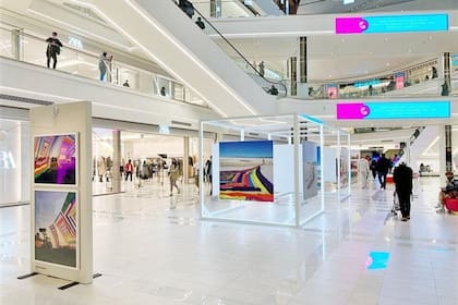 El viaje desde Nueva York hasta el centro comercial American Dream es de aproximadamente media hora