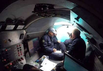 El viaje en el interior de los submarinos OceanGate