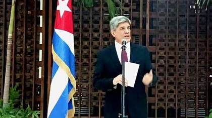 El viceministro de Relaciones Exteriores, Carlos Fernández de Cossío Domínguez presidió la delegación cubana