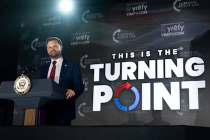 El vicepresidente de EE.UU. JD Vance, durante un evento en Mississippi (Archivo)