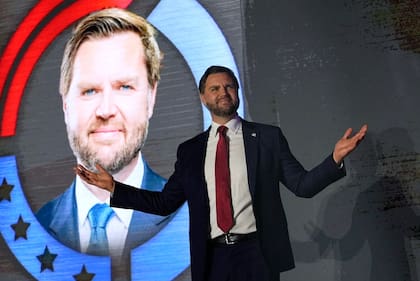 El vicepresidente JD Vance fue el más mencionado entre los republicanos que tienen un candidato en mente