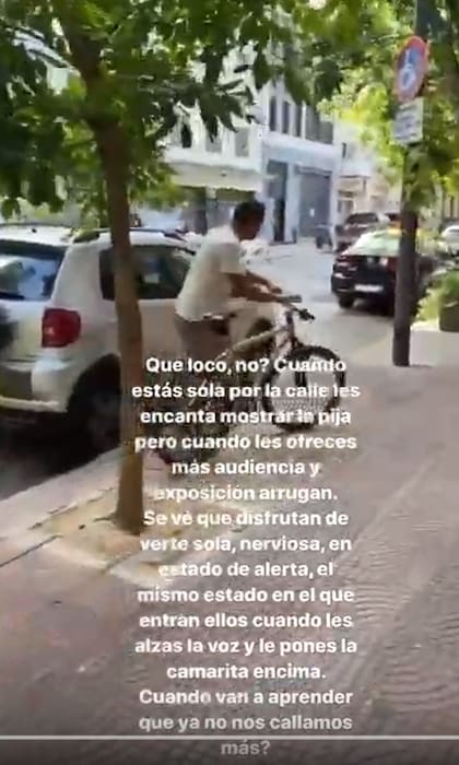 El video con el que Flor Jazmín Peña consiguió que el exhibicionista dejara de molestarla, a plena luz del día