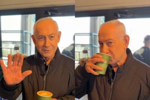 Netanyahu tuvo que publicar un video en redes sociales para demostrar que está vivo