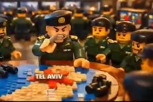 El insólito video de propaganda de Irán con estilo Lego que acusa a Trump e Israel de iniciar la guerra