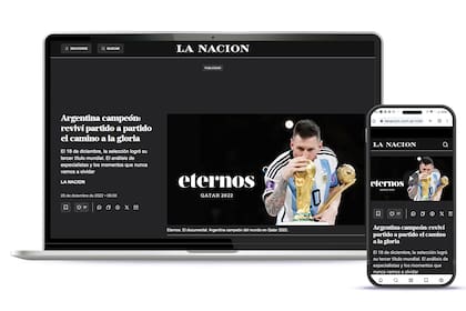 El video documental "Eternos, Argentina campeón", que revive el título en Qatar 2022 también se quedó con el reconocimiento de GDA