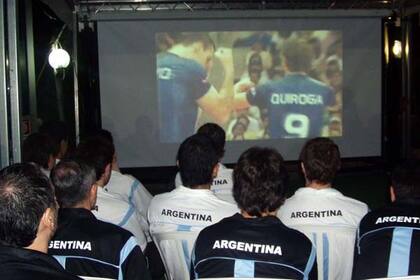 El video emotivo en la recepción de la noche