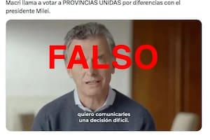 El video falso de Mauricio Macri
