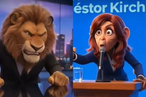 El video que compartió Milei con políticos como animales y burlas a la oposición
