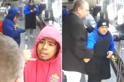 El video, que se volvió viral en las redes sociales, muestra el momento en que agentes de civil se llevan detenidos a empleados de un Food Truck de comida mexicana