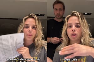 El video que subió la influencer a sus redes sociales.