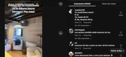 El video se llenó de likes y divertidos comentarios al respecto