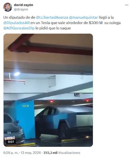 El video se viralizó rápidamente en redes sociales