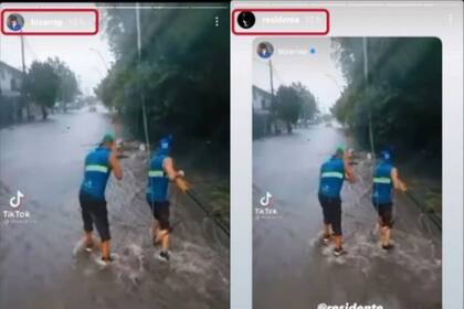 El video viral de dos recolectores de basura cordobeses.