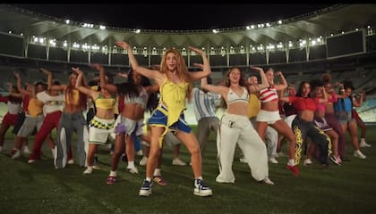 El videoclip con la canción del Mundial se grabó en el estadio Maracaná de Brasil