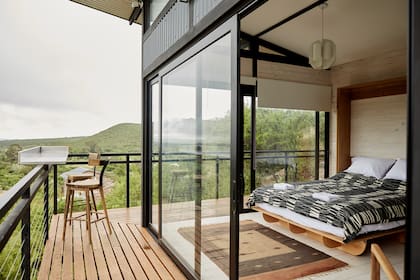 El vidrio es protagonista en El Hormiguero Lofts.