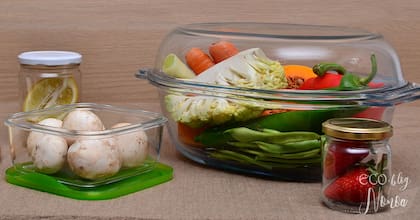 El vidrio, ideal para no tomar olores