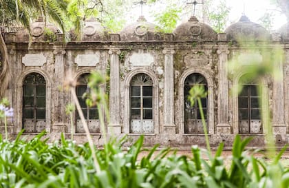 El viejo cementerio de Paysandú.