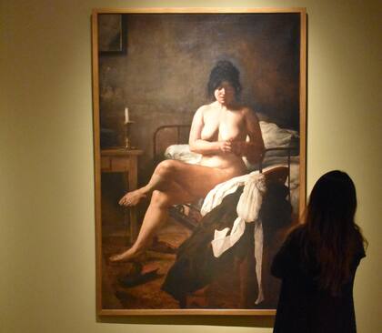 El viernes 13 habrá en el Bellas Artes una visita dialogada sobre "El despertar de la criada", de Eduardo Sívori