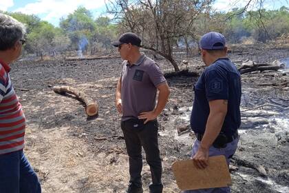 El viernes, a las 14, fue el último momento en que el empresario y su familia vieron en pie el fruto del trabajo de la micro foresto que gerencia