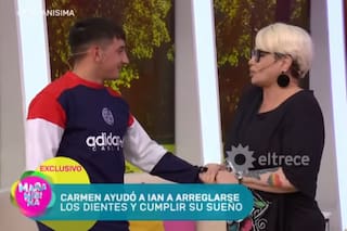 Carmen Barbieri reveló qué hizo el ganador de Los 8 escalones cuando fue al dentista con ella