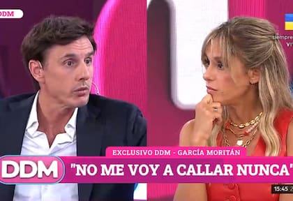 El viernes Roberto García Moritán estuvo en DDM y se cruzó al aire con Mariana Fabbiani (Foto: Captura de TV / América)