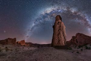 Un argentino entre los ganadores del “mundial de fotografía” con una imagen de la Vía Láctea en Cafayate