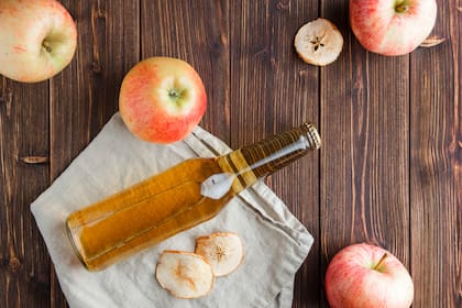 El vinagre de manzana posee nutrientes que son fundamentales para el cuerpo (Foto: Freepik)