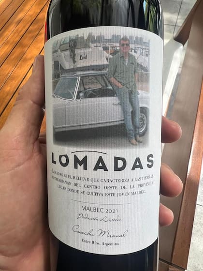 El vino personalizado de Pancho, que produce en El Refugio, su chacra de Entre Ríos