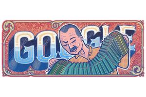 Google le rinde homenaje a Astor Piazzolla a 100 años de su nacimiento