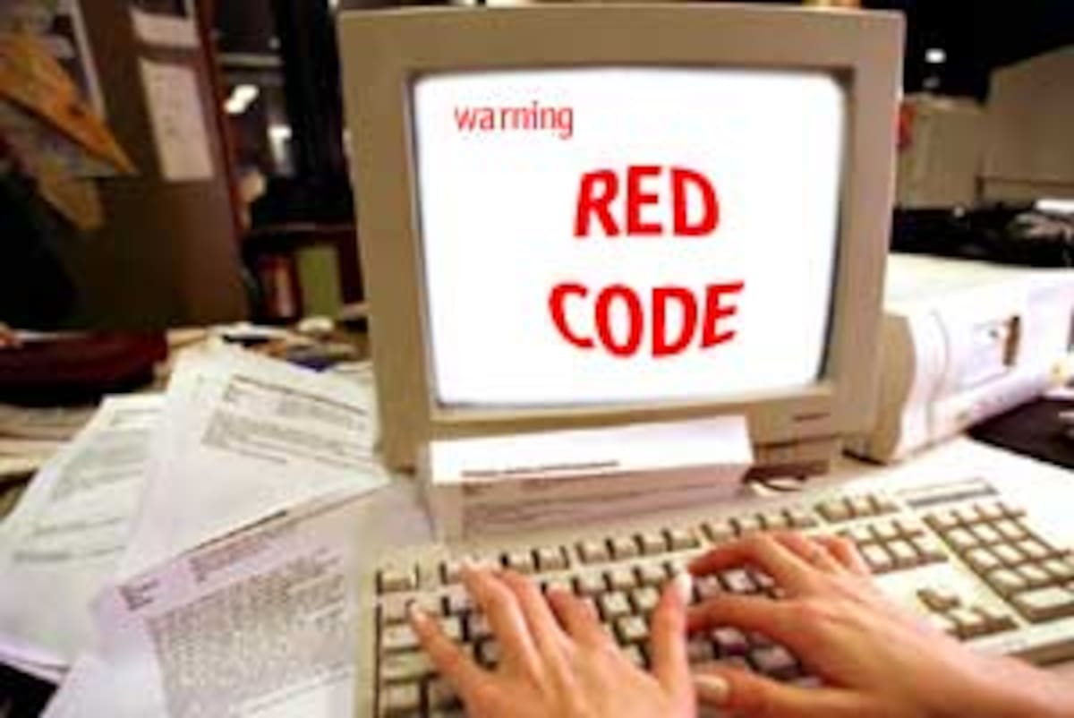Computer Viruses Code Red Advierten sobre un nuevo ataque del virus informático